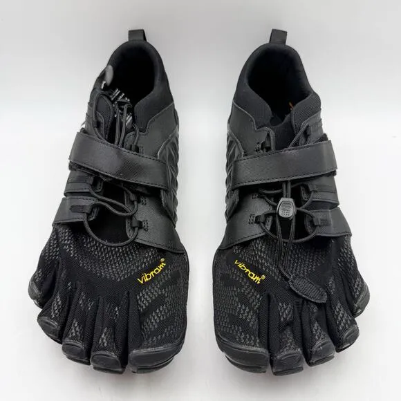 VIBRAM FiveFingers Mens V-Train 2.0 Trail Running Shoes US 12-12.5 Black NWOB