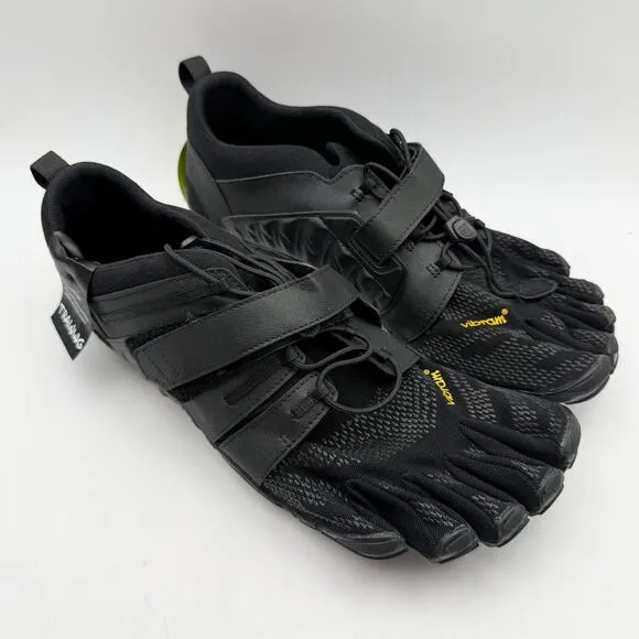 VIBRAM FiveFingers Mens V-Train 2.0 Trail Running Shoes US 12-12.5 Black NWOB