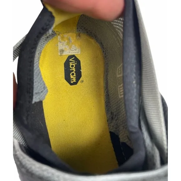 Vibram KSO FiveFingers Shoes Mens 43 US 9.5 10 Gray Black Minimalist Barefoot