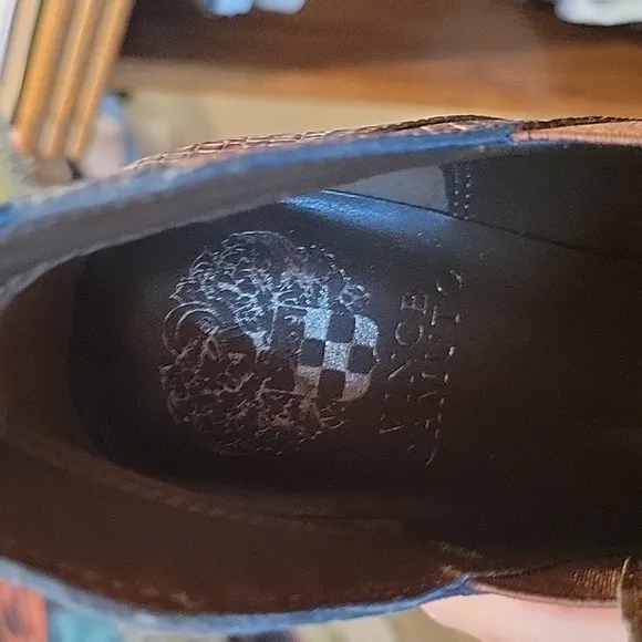 Vince Camuto booty snake skin