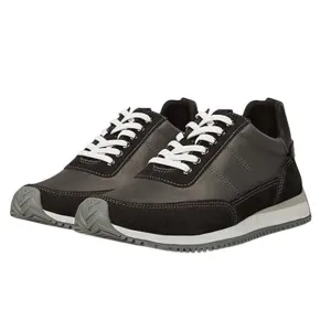 Vince Camuto Mens Maarten Casual Sneaker US 10.5M EU 43.5 Black Leather NIB