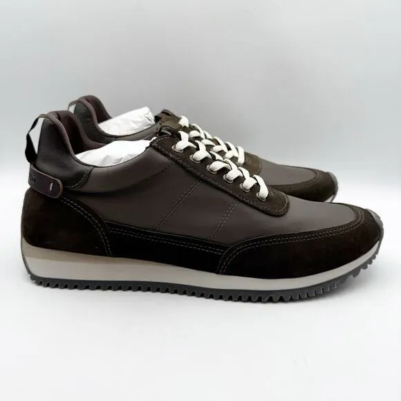 Vince Camuto Mens Maarten Casual Sneaker US 10.5M EU 43.5 Black Leather NIB