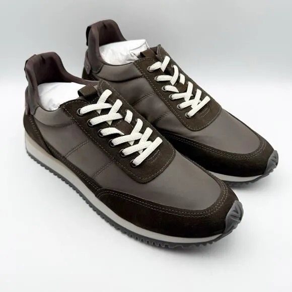 Vince Camuto Mens Maarten Casual Sneaker US 10.5M EU 43.5 Black Leather NIB
