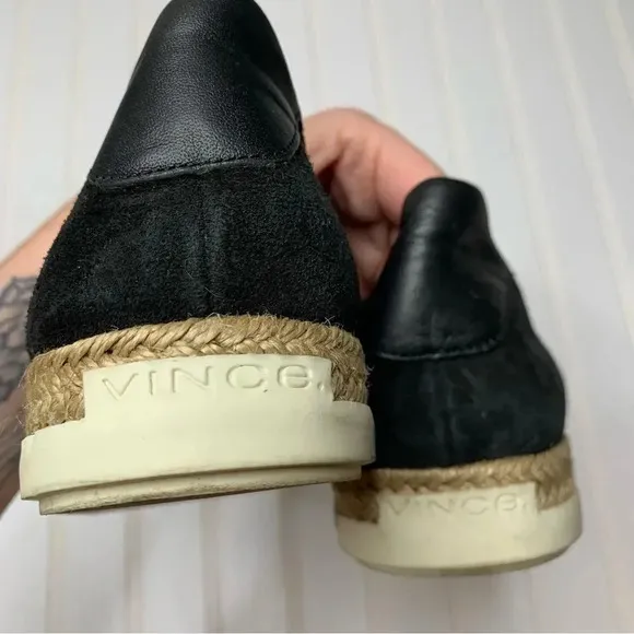 Vince Dillon Suede Espadrille Slip On Sneaker