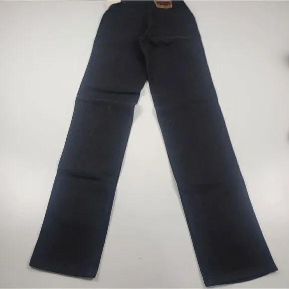 Vintage 80s 90s  Rocky Mountain Rockies Black High-Rise Western Jeans 28/7 mom