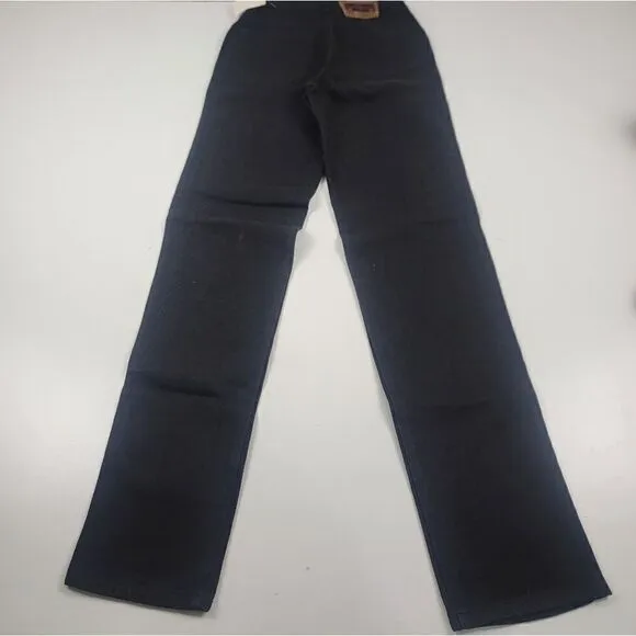 Vintage 80s 90s  Rocky Mountain Rockies Black High-Rise Western Jeans 28/7 mom