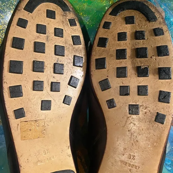 Vintage 90s Louis Vuitton Brown leather lace up trainers Men's Shoes size 9.5