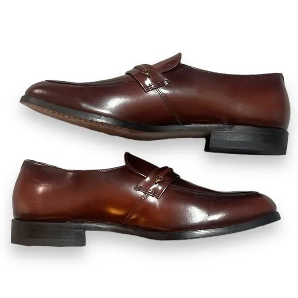 Vintage Cloud Club Men’s Leather Dress Shoes Size Burgundy Brown Size 11