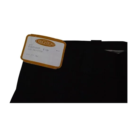 Vintage Creighton Uniform USA BlackPants Men's 42R New