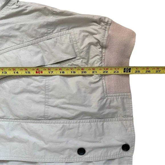 Vintage Nautica Lined Hidden Hoodie Wind Jacket