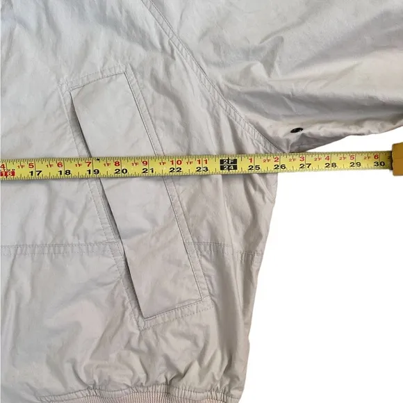 Vintage Nautica Lined Hidden Hoodie Wind Jacket