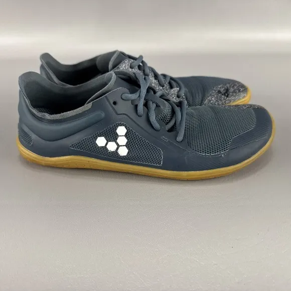Vivobarefoot Primus Lite III Shoes Womens Size 7 Blue Gum Sole Active Minimalist