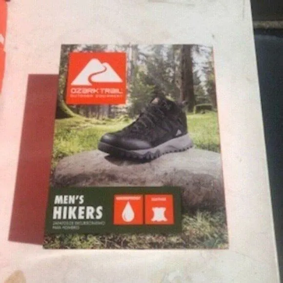 Waterproof Hiking Shoes . Size: 7 . Mid Climb Simon Ozark Trail . New in the Box