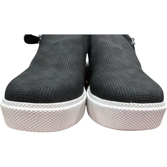 WHITE MOUNTAIN DOUBLY BLACK &amp; WHITE PLATFORM SHOES WOMEN'S SIZE 8 NWT READ