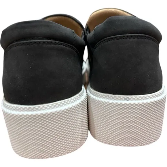 WHITE MOUNTAIN DOUBLY BLACK &amp; WHITE PLATFORM SHOES WOMEN'S SIZE 8 NWT READ