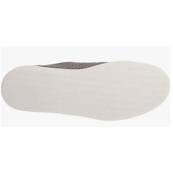 WHITE MOUNTAIN Shoes Courage Women's Slip-on Sneaker, Silver/Fabric, Size 8