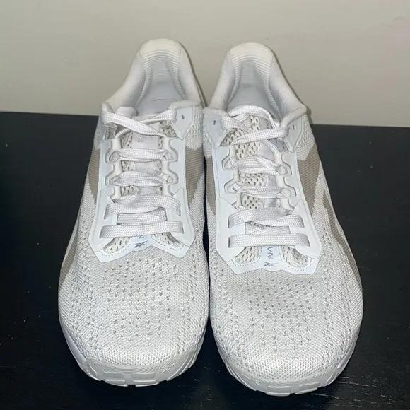 White Reebok Nano X Training Shoes Sneakers. Size 8.5.