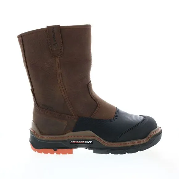 Wolverine Mens Raider Shield Durashocks Flex Waterproof CarbonMax Wellington 10&quot;