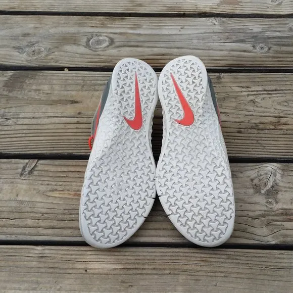 Women Nike Metcon 3 Platinum Crimson Gym Training Shoes Sneakers