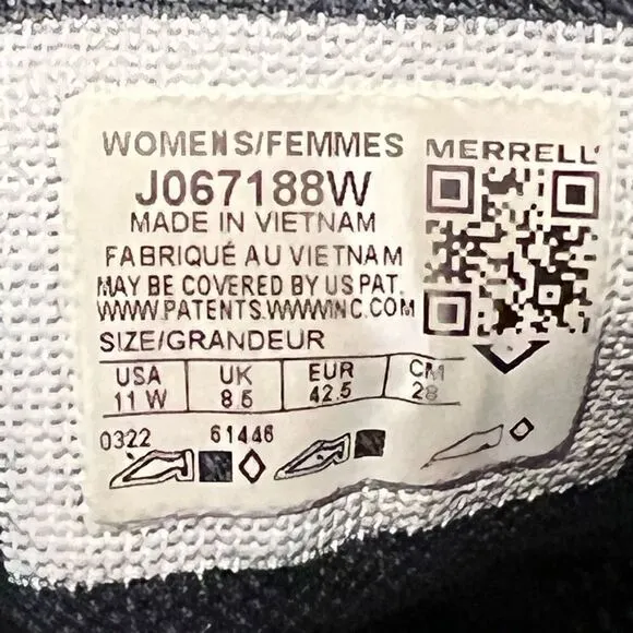 Womens MERRELL Antora 2 Rainbow Mountain Athletic Shoes / Size 11 Wide