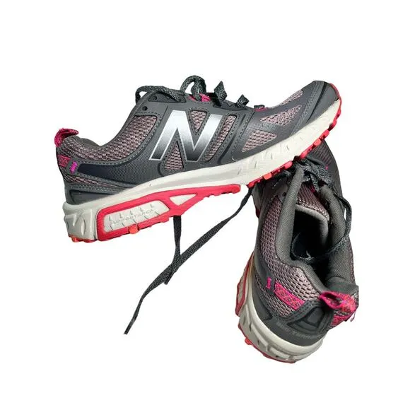 Women’s New Balance 412 Running Athletic Training Shoes Sz 9.5 Gray Pink