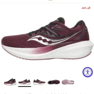 Womens Saucony Triumph 20 Running Shoes Size 9 Sundown/Rose