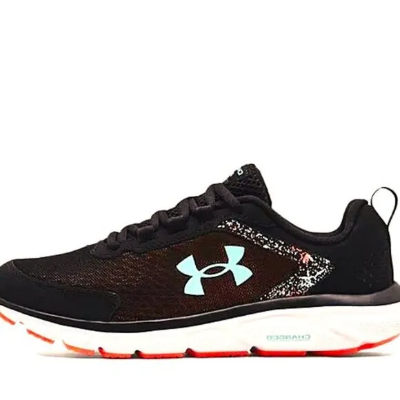Women’s Under Armour Charged Assert Paint Splatter Sneaker - Size 7.5 Med.