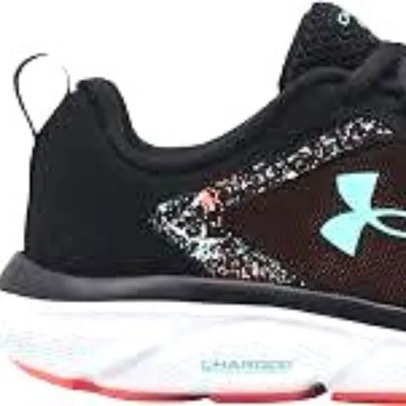 Women’s Under Armour Charged Assert Paint Splatter Sneaker - Size 7.5 Med.