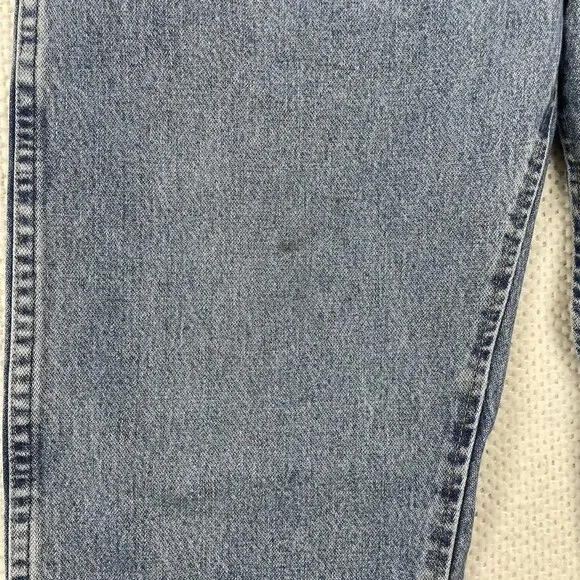 Wrangler Jeans Straight Leg Denim Pants Classic Fit Blue Size 42x32 cowboy