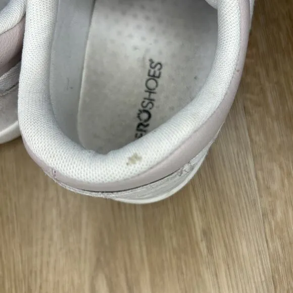 Xero Kelso Womens 10.5 Barefoot Running Minimalist Shoes Pink White Leather