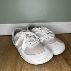 Xero Kelso Womens 10.5 Barefoot Running Minimalist Shoes Pink White Leather
