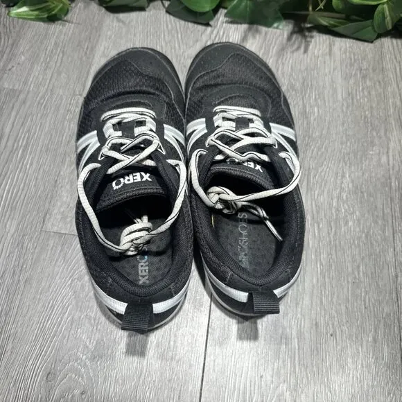 XERO Prio Minimalist Barefoot Women's Athletic Running Shoes Size 7 Black