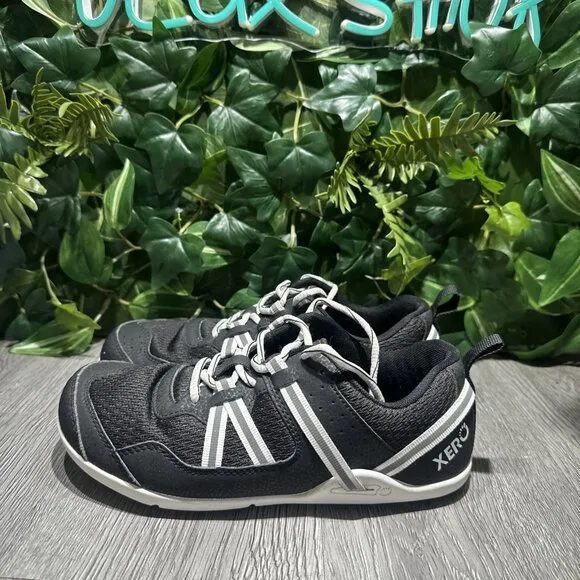 XERO Prio Minimalist Barefoot Women's Athletic Running Shoes Size 7 Black