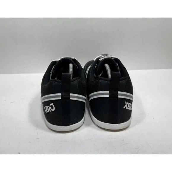 Xero Prio Sneakers Barefoot Minimalist Shoes Mens Size 11.5 Black White