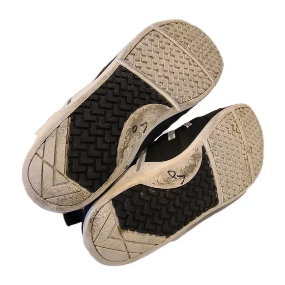XERO Shoes Men's Size 11.5 Black White Prio Running Minimalist Barefoot Sneakers