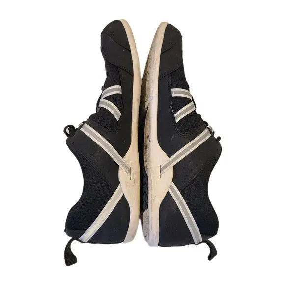 XERO Shoes Men's Size 11.5 Black White Prio Running Minimalist Barefoot Sneakers