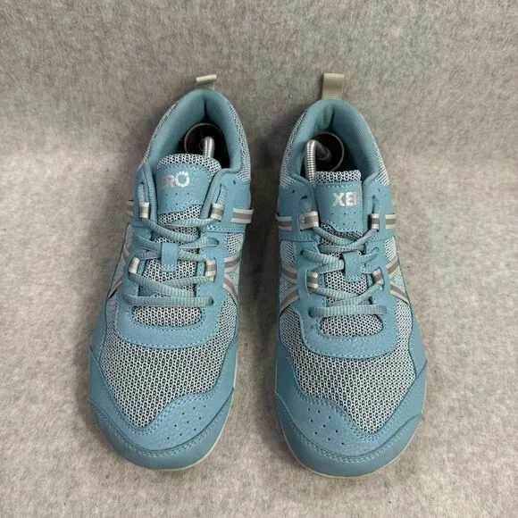 Xero Shoes Prio Womens Size 10 Barefoot Minimalist Sneakers Blue &amp; Gray Trainers