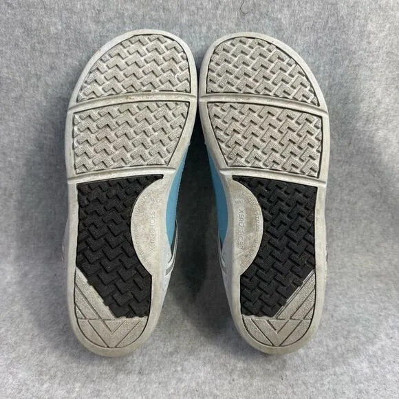 Xero Shoes Prio Womens Size 10 Barefoot Minimalist Sneakers Blue &amp; Gray Trainers