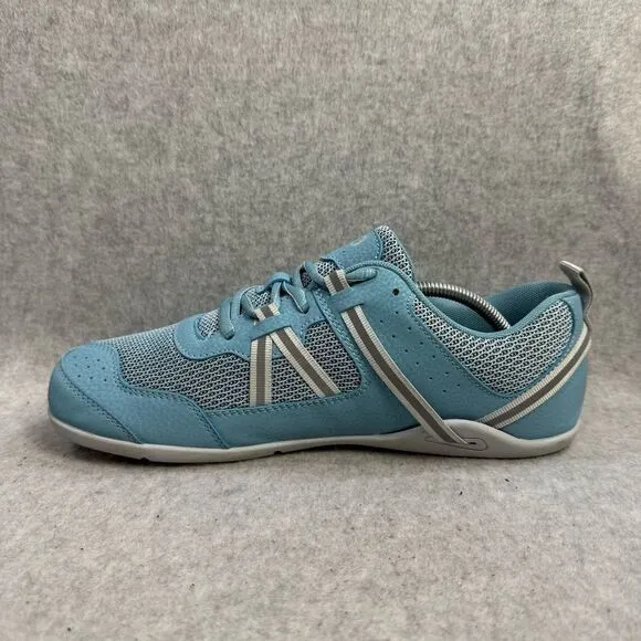 Xero Shoes Prio Womens Size 10 Barefoot Minimalist Sneakers Blue &amp; Gray Trainers
