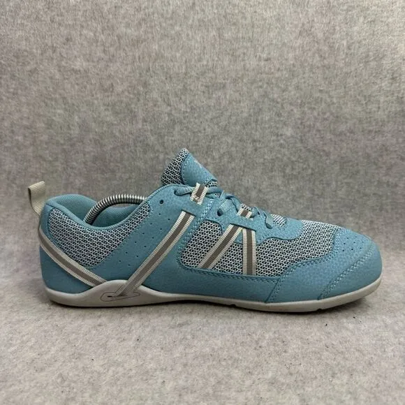 Xero Shoes Prio Womens Size 10 Barefoot Minimalist Sneakers Blue &amp; Gray Trainers